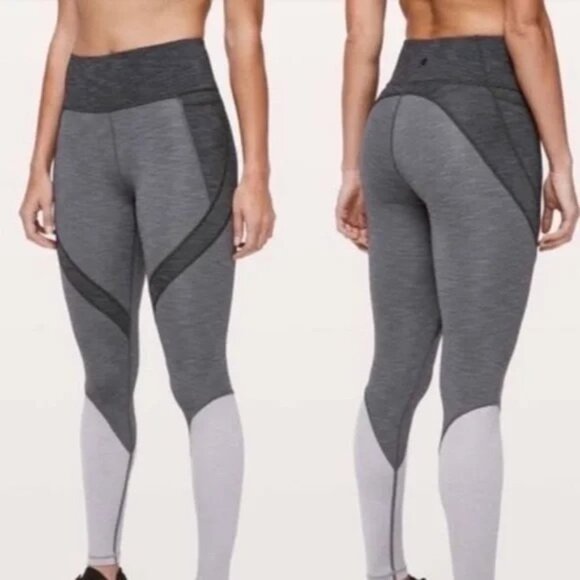 Lululemon Early Extension High-Rise Leggings Sz 6 Tight Full Length - Picture 4 of 13